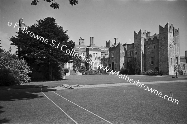 HOWTH CASTLE FROM GARDEN S E